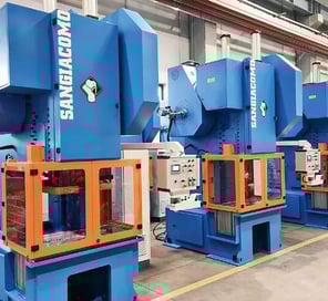 Back-geared press